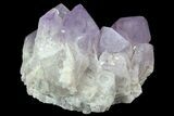 Wide Amethyst Crystal Cluster - Large Points #78153-1